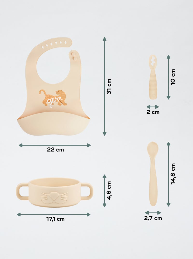 Set pappa Tigre primi pasti Beige - Kiabi