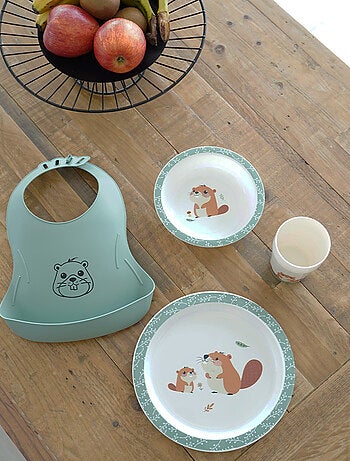 Set pasti microonde Mon Premier Castor Thermobaby Polipropilene senza BPA