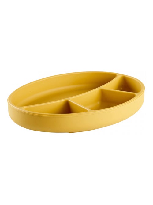 Set pasto in silicone Thermobaby con piatto a ventosa + bavaglino - Kiabi