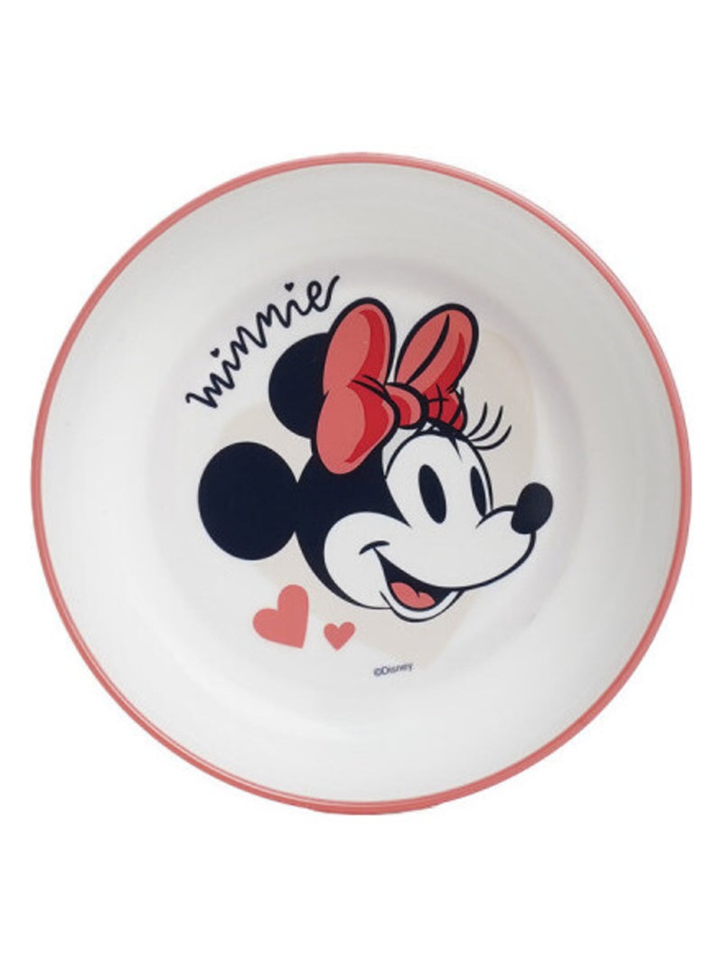 Set pasto microonde Minnie 3 pezzi Thermobaby ciotola piatto tazza Rosa - Kiabi