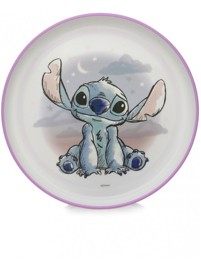 Set pasto per bambini 3 pezzi Disney Baby Lilo & Stitch antiscivolo senza BPA Viola - Kiabi