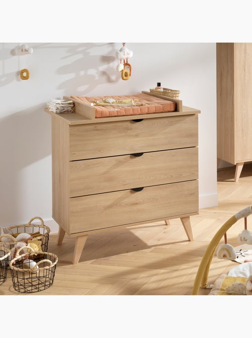 Set per cameretta da neonato a 3 pezzi Mia, lettino 120x60, fasciatoio, armadio a 2 ante - SAUTHON - Kiabi