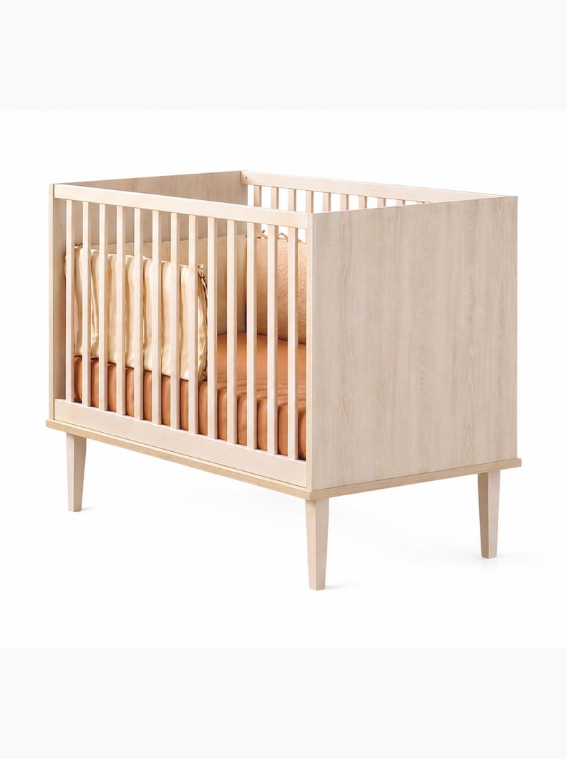 Set per cameretta da neonato a 3 pezzi Opaline, lettino 120x60, fasciatoio a 3 cassetti, - SAUTHON Beige - Kiabi