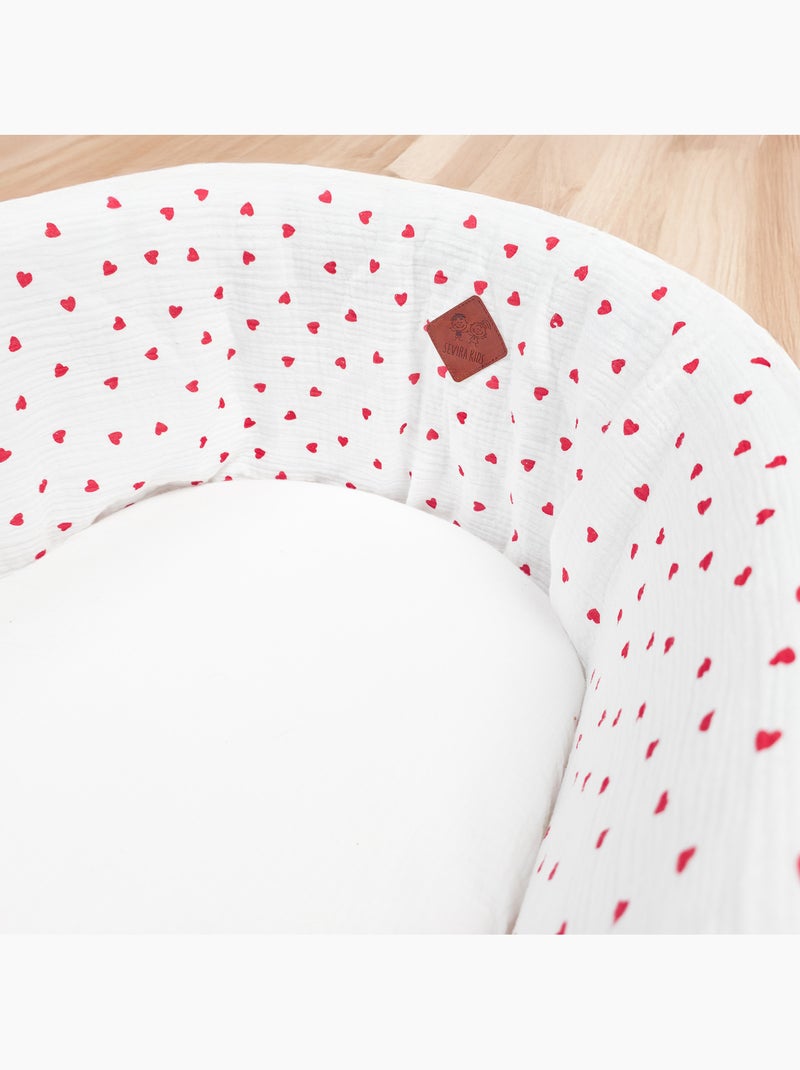 Set per culla in mussola di cotone per neonato | SEVIRA KIDS Rosso - Kiabi