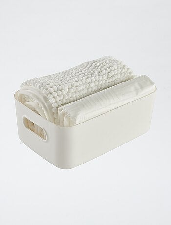 Set per doccia cestino portaoggetti + tenda per doccia + tappeto per doccia