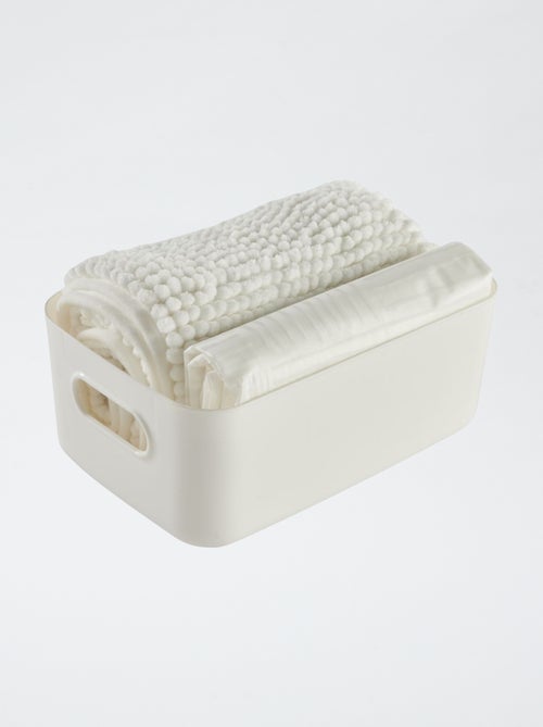 Set per doccia cestino portaoggetti + tenda per doccia + tappeto per doccia - Kiabi