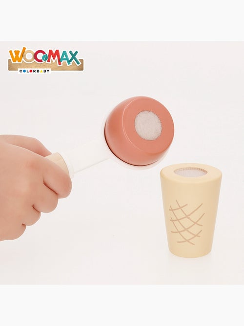 Set per gelato in legno con 11 pezzi 30x21x29 cm WOOMAX - Kiabi