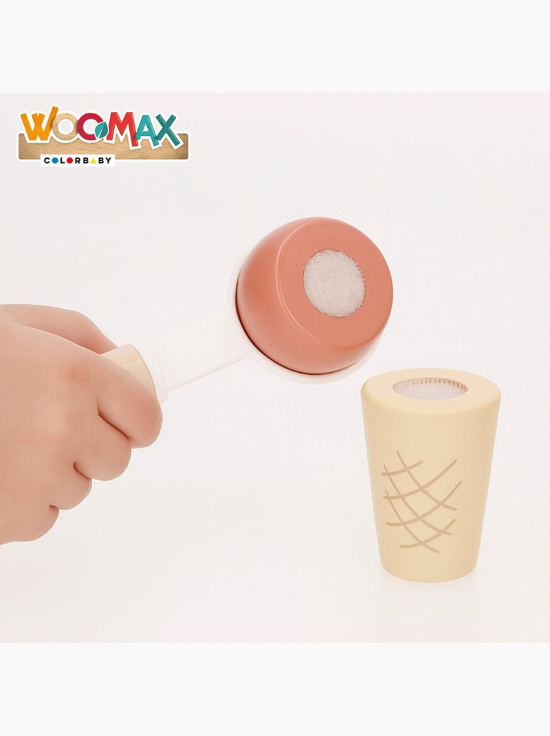 Set per gelato in legno con 11 pezzi 30x21x29 cm WOOMAX N/D - Kiabi