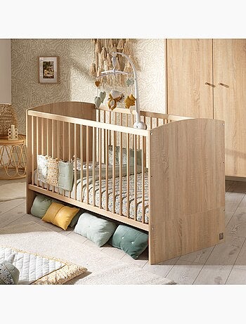 Set per la cameretta del bebè: lettino 70x140 trasformabile, fasciatoio a 3 cassetti e - SAUTHON