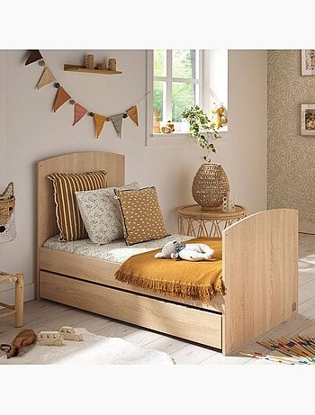 Set per la cameretta del bebè: lettino 70x140 trasformabile, fasciatoio a 3 cassetti e - SAUTHON