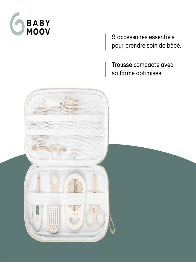 Set per la cura del neonato compatto con 9 accessori, colore Sabbia 'Babymoov' Beige - Kiabi