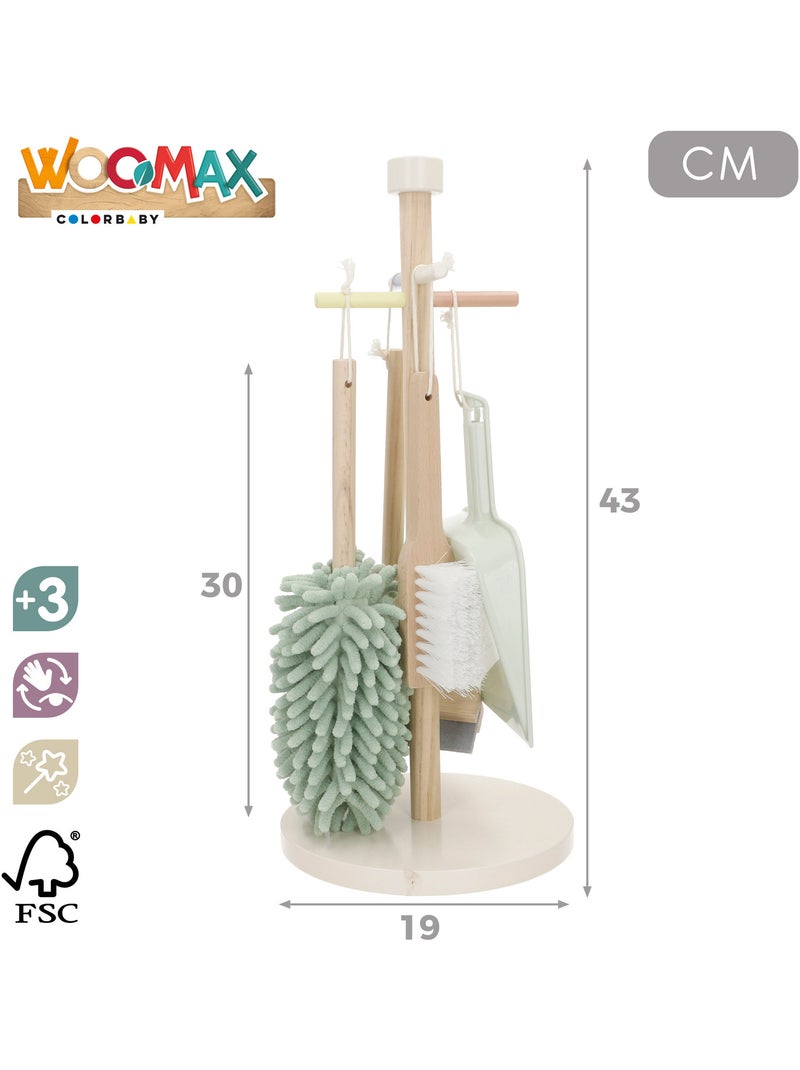 Set per la pulizia del legno da 5 pezzi WOOMAX N/D - Kiabi