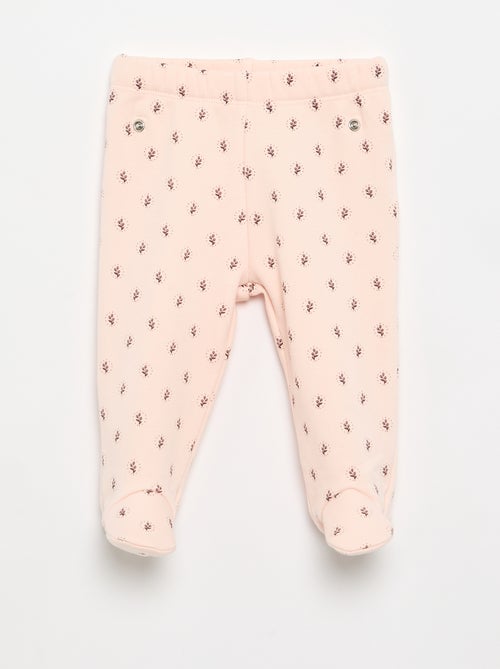 Set pigiama 2 pezzi con piedini - Kiabi