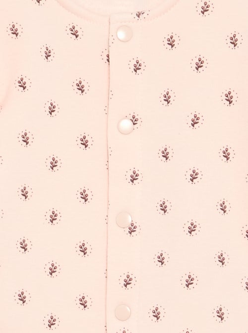 Set pigiama 2 pezzi con piedini - Kiabi