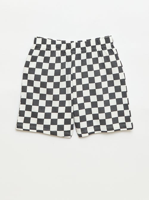 Set pigiama corto 2 pezzi T-shirt + pantaloncini - Kiabi