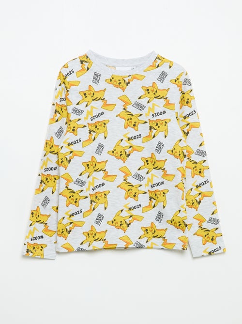 Set pigiama lungo \'Pikachu\' \'Pokémon\' - 2 pezzi - Kiabi Set pigiama lungo \'Pikachu\' \'Pokémon\' - 2 pezzi - Kiabi