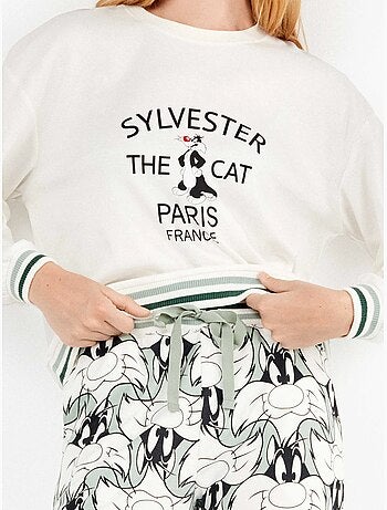 Set pigiama sylvester in punto interlock