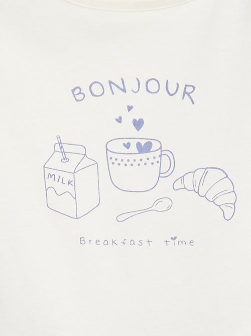 Set pigiama t-shirt + pantaloncini - 2 pezzi - Kiabi