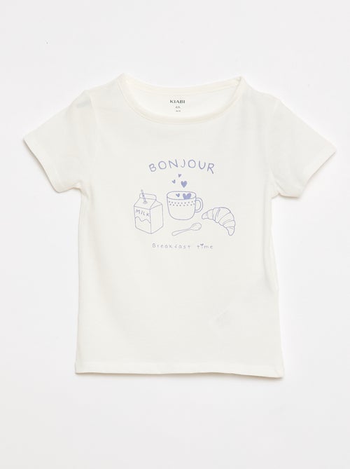 Set pigiama t-shirt + pantaloncini - 2 pezzi - Kiabi