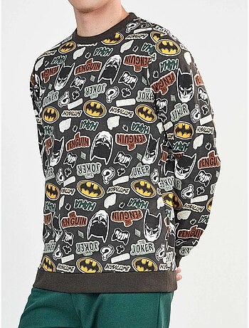 Set pigiama uomo con stampa di batman