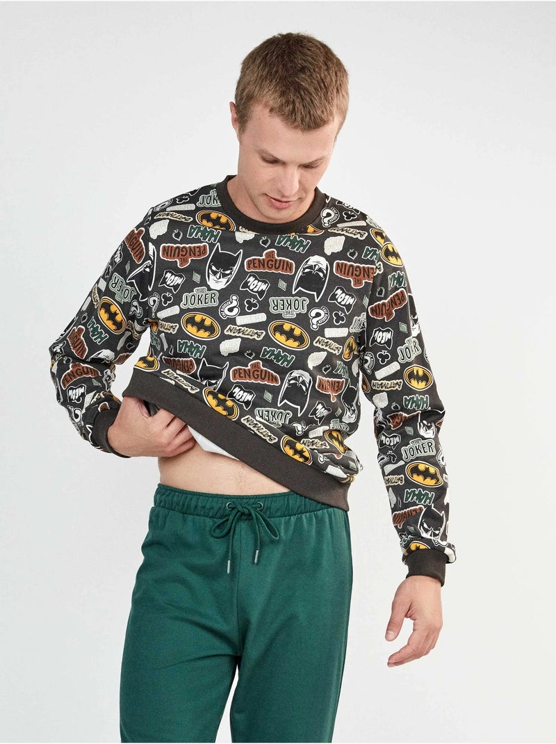Set pigiama uomo con stampa di batman Multicolore - Kiabi