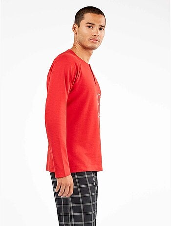 Set pigiama uomo in punto interlock Snoopy