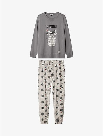 Set pigiama uomo looney tunes di silvester