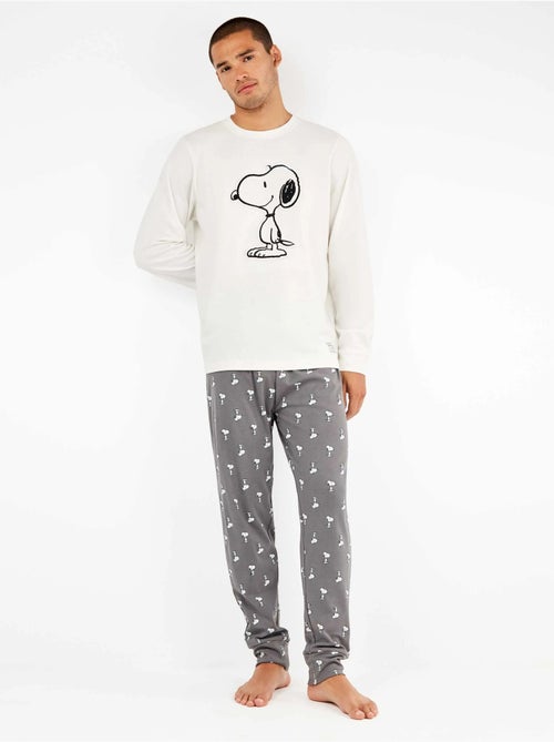 Set pigiama uomo stampato Snoopy - Kiabi Set pigiama uomo stampato Snoopy - Kiabi