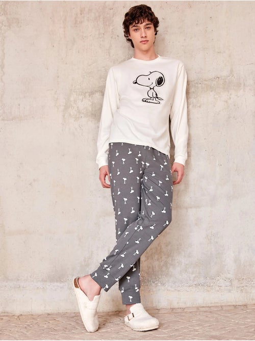 Set pigiama uomo stampato Snoopy - Kiabi Set pigiama uomo stampato Snoopy - Kiabi