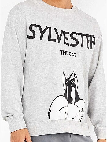 Set pigiama uomo Sylvester in punto interlock