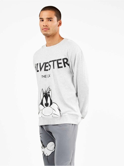 Set pigiama uomo Sylvester in punto interlock - Kiabi