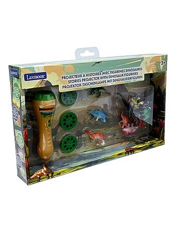 set regalo torcia con proiettore di dinosauri