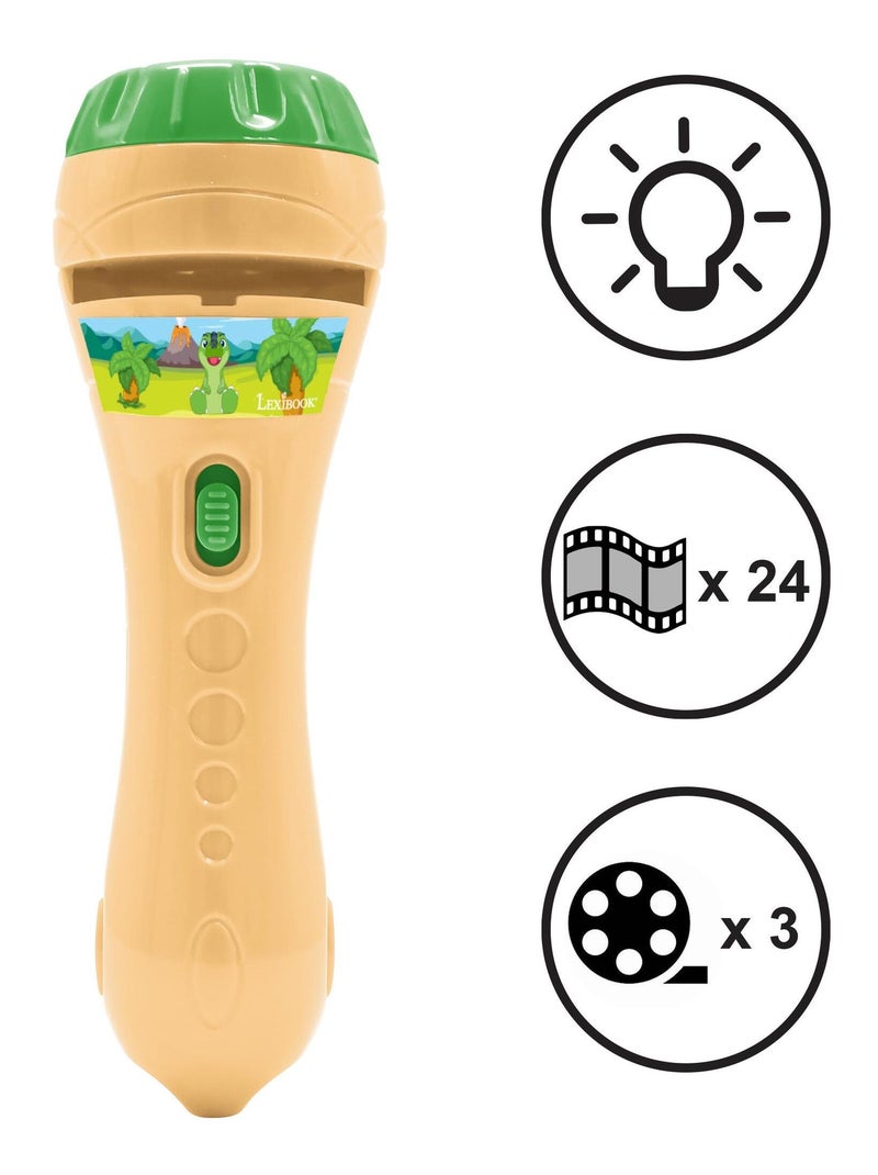 set regalo torcia con proiettore di dinosauri Multicolore - Kiabi