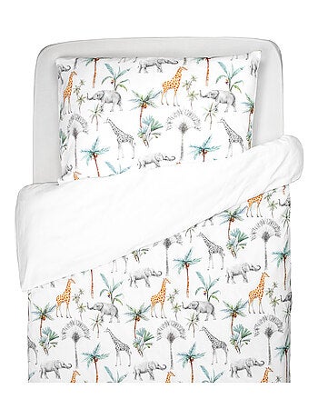 Set reversibile in raso di cotone per bambini | SEVIRA KIDS