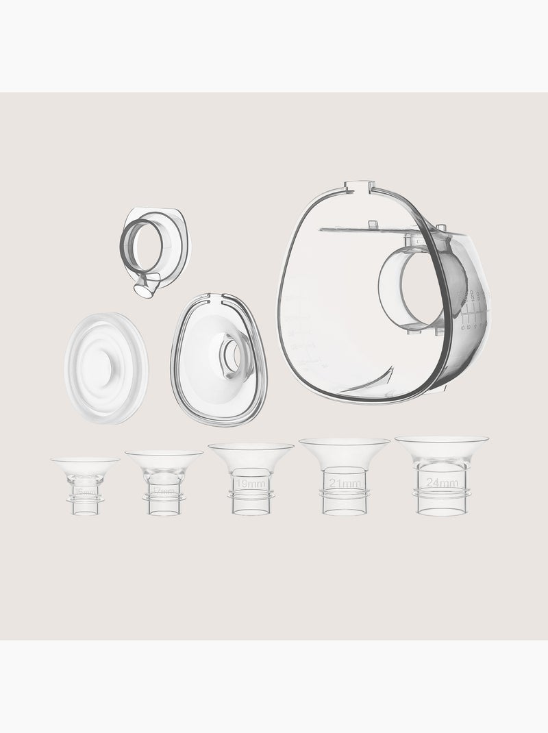Set ricambi Fidi Free Lumi Blu cielo/Grigio/Bianco perla/Trasparente - Kiabi