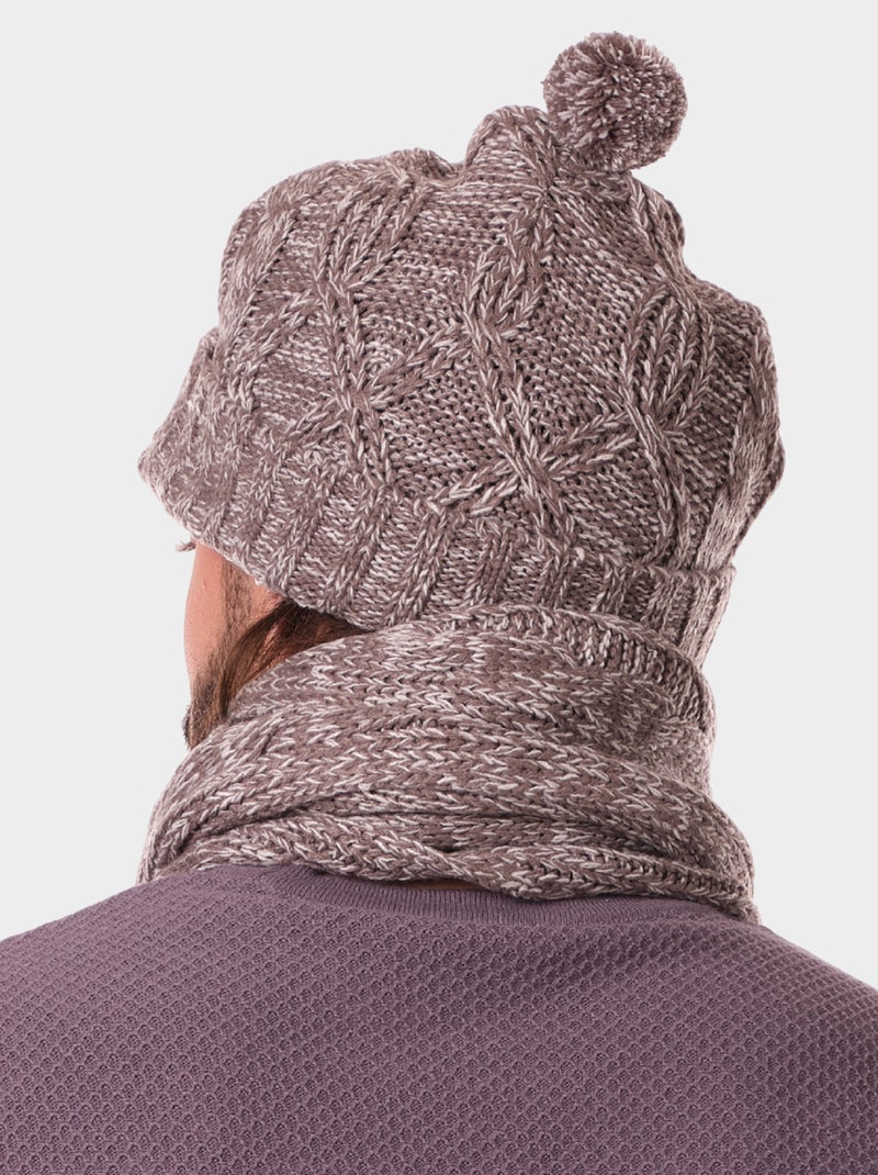Set sciarpa e cappello Grigio - Kiabi