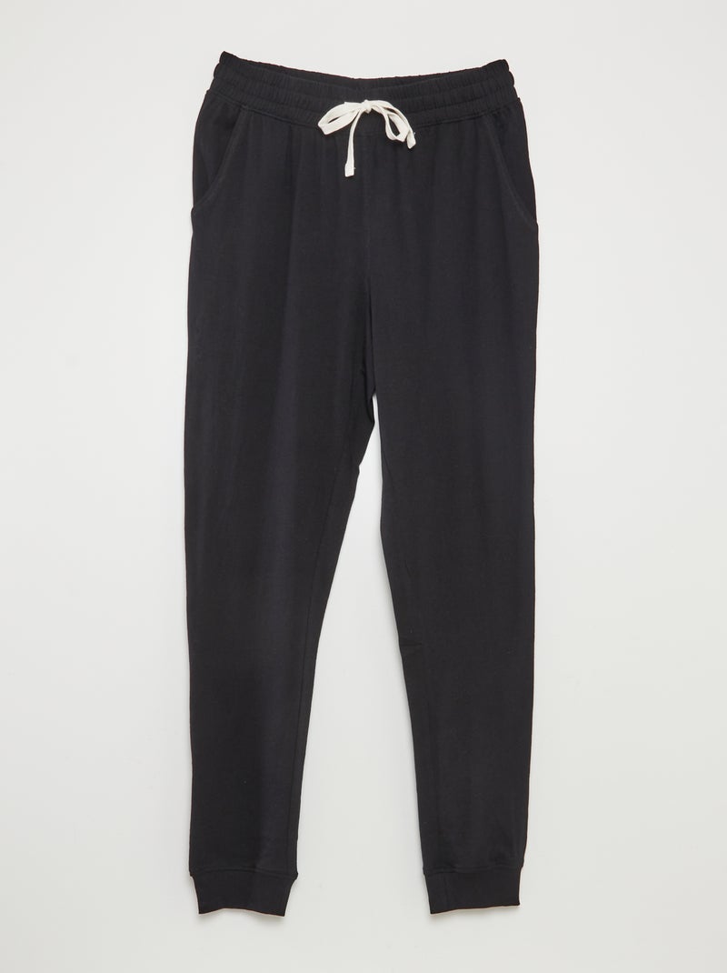 Set set di 2 pigiami 2 pantaloni de pigiama ! NERO - Kiabi