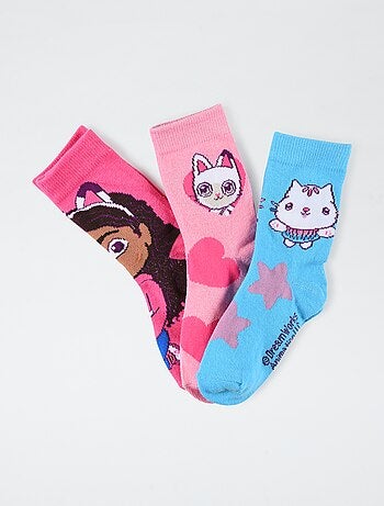 Set si 3 paia di calzini 'La casa delle bambole di Gabby'