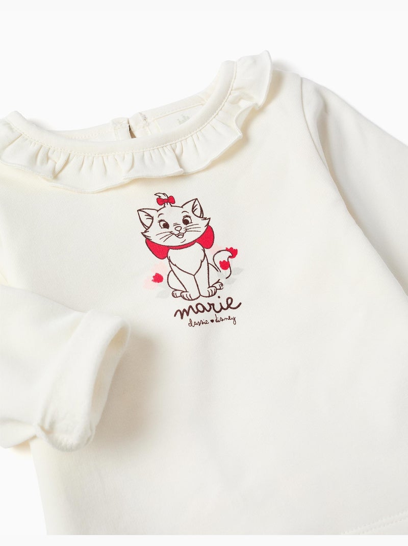 Set spazzolato con stampa marie Bianco - Kiabi
