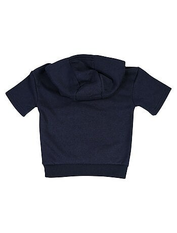 Set T-shirt con cappuccio e pantaloncini bambino