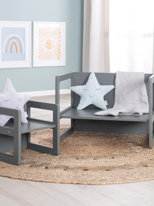 Set tavolo convertibile in panchina + 1 sedia evolutiva – "Roba" - Kiabi