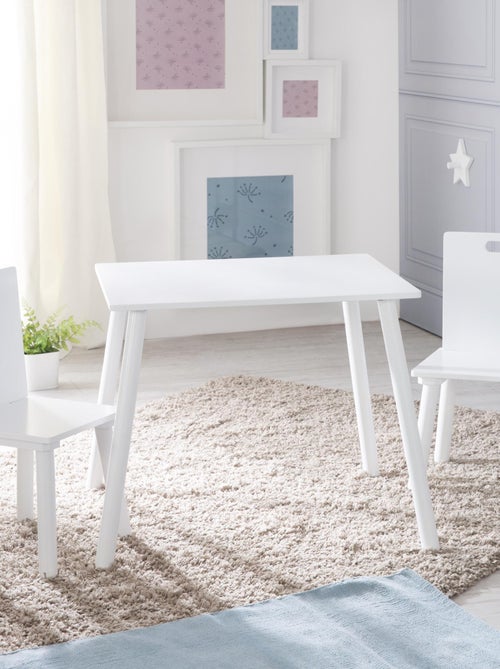 Set tavolo e 2 sedie per bambini in legno – design scandinavo "Roba" - Kiabi