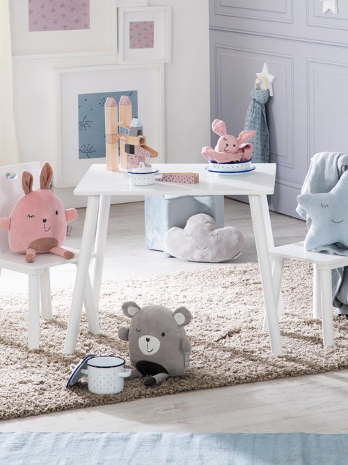 Set tavolo e 2 sedie per bambini in legno – design scandinavo "Roba" - Kiabi