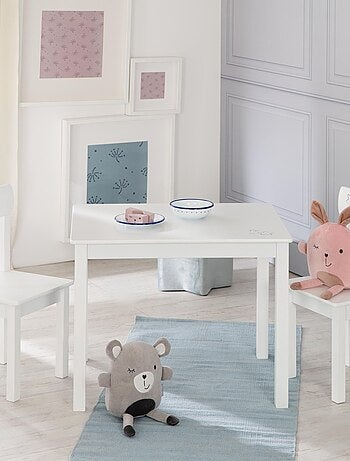 Set tavolo e 2 sedie per bambini in legno – motivo stelle "Roba Little Stars