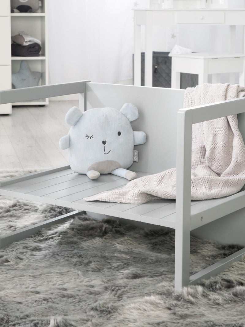Set tavolo e sedie per bambini – set convertibile in panca e sgabello – 3 altezze di seduta "Roba" Grigio - Kiabi