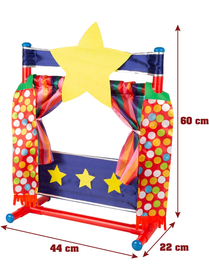 Set teatrale delle marionette di biancaneve 25 cm cucu show N/D - Kiabi