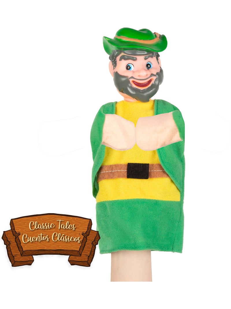 Set teatrale delle marionette di cappuccetto rosso 25 cm cucu show N/D - Kiabi