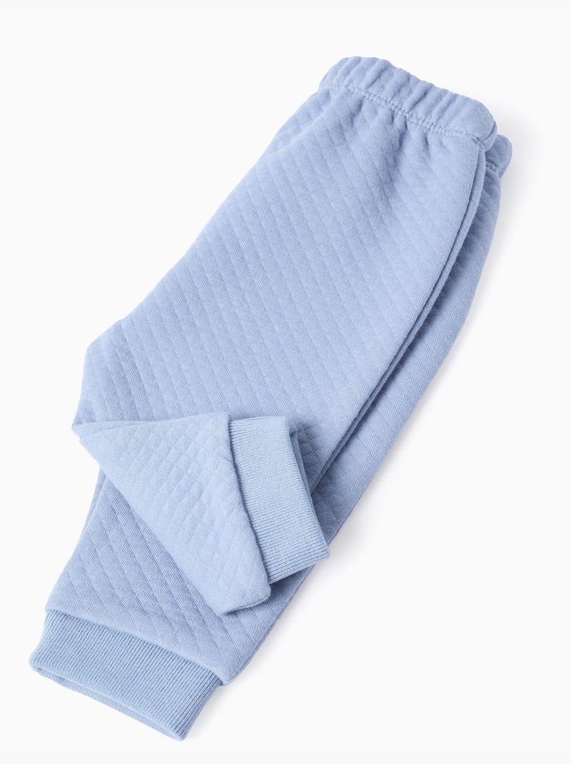 Set trapuntato di giacca + pantaloni Blu chiaro - Kiabi