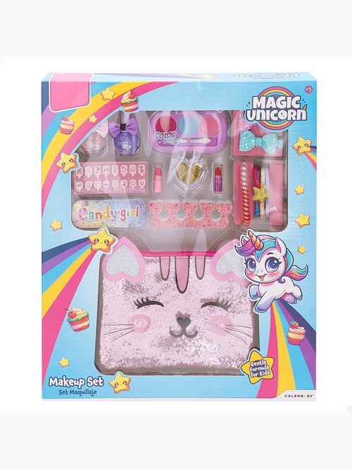 Set trucco con accessori e beauty case colorbaby - Kiabi