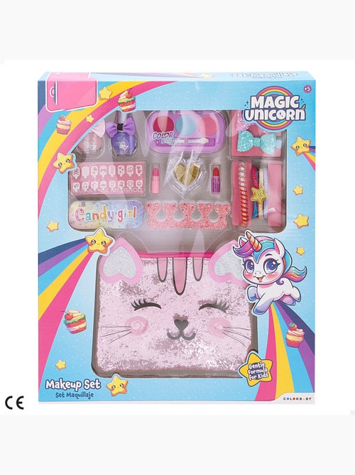 Set trucco con accessori e beauty case colorbaby - Kiabi